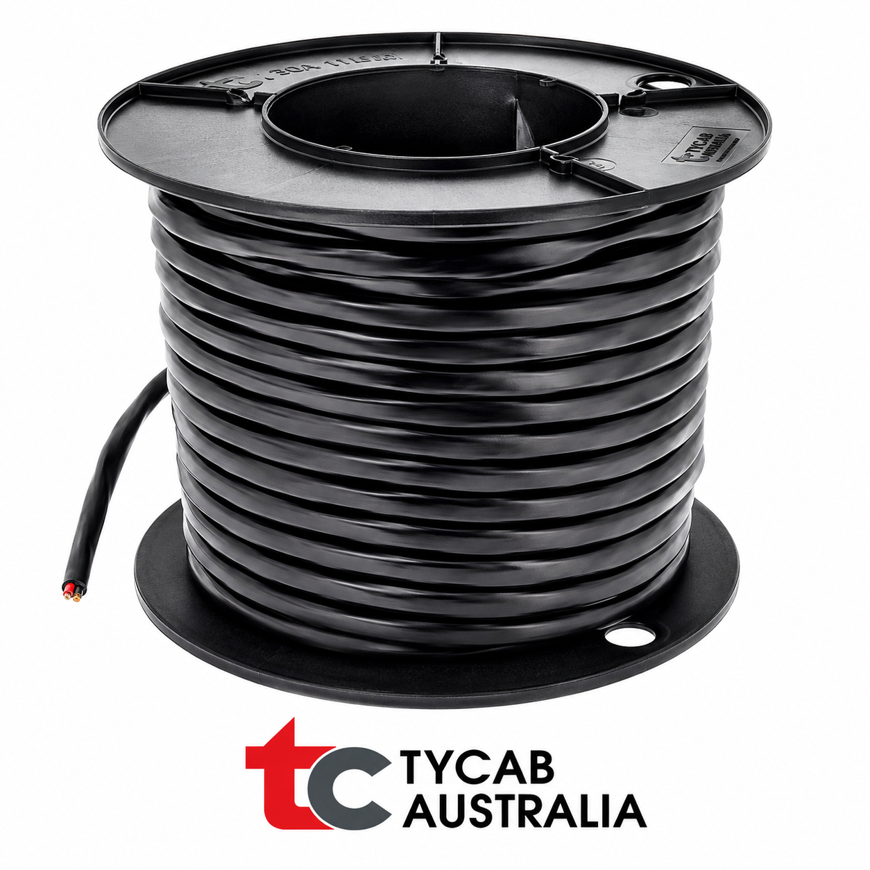 Genuine Tycab 5 Core 4mm Trailer Cable Wire 30m Roll - Aussie Made