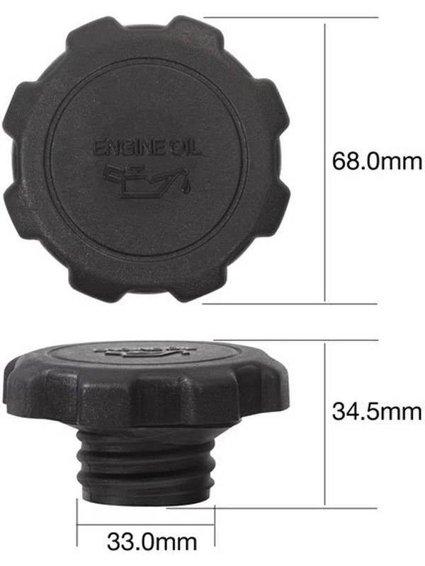 Toyota Hilux Engine Oil Cap to suit 3L & 5L Diesel Engines TOC510 - Image 2