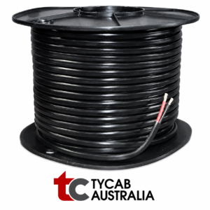6mm Twin Core Wire Cable- 30 Metre ROLL High Quality TYCAB Australian Made