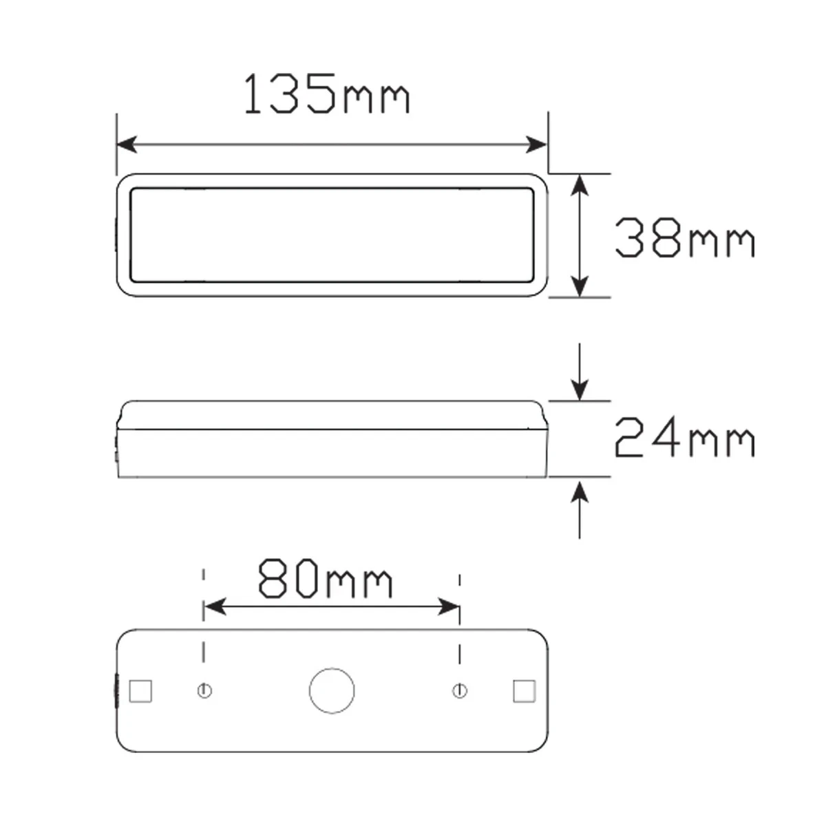 Indicator Lamp Light LED suits ARB Bullbars Amber Pair - 135AM - Image 3