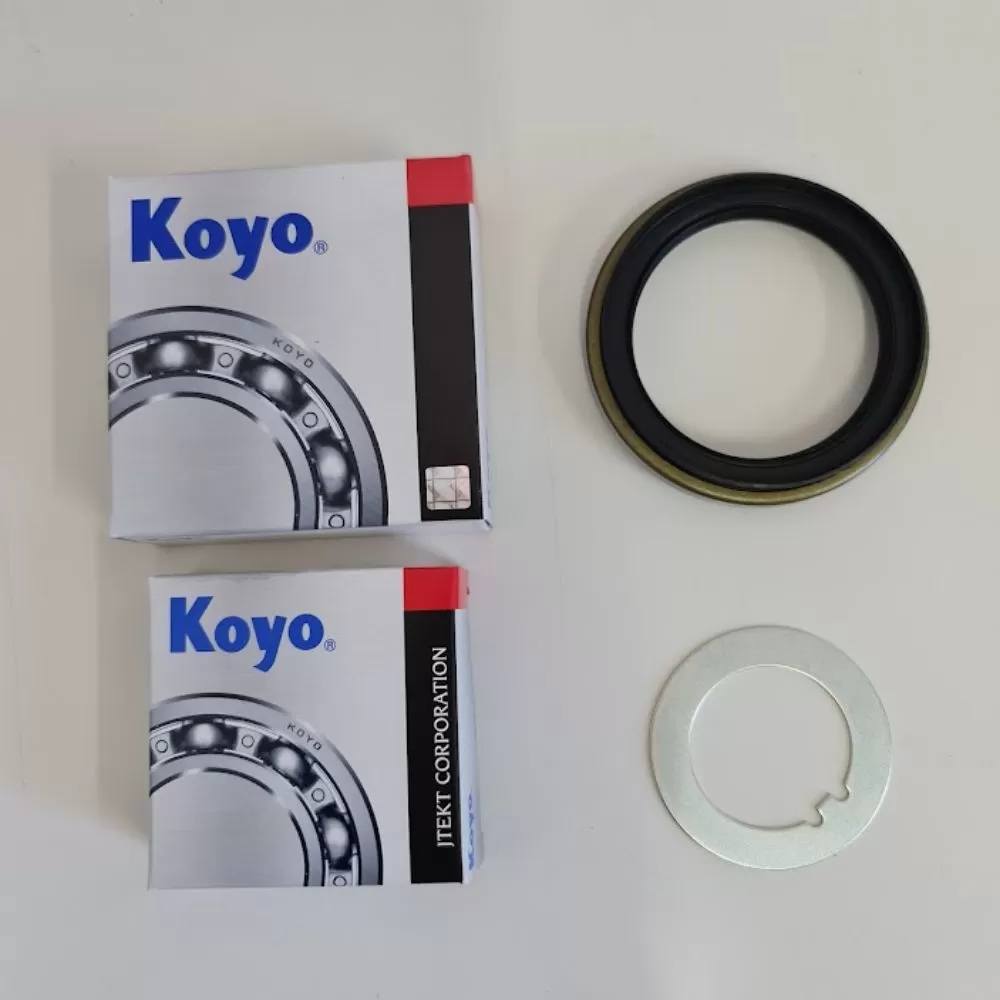4x4 4WD Front Wheel Bearing Kit Premium Koyo inc Castrol Grease GQ GU Patrol - Image 4