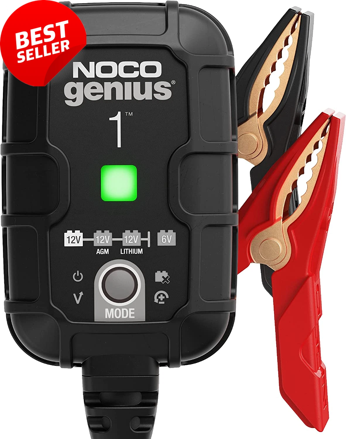 Noco Genius Smart Battery Charger GENIUS1 AU 6V & 12V 750mA Gel AGM Calcium