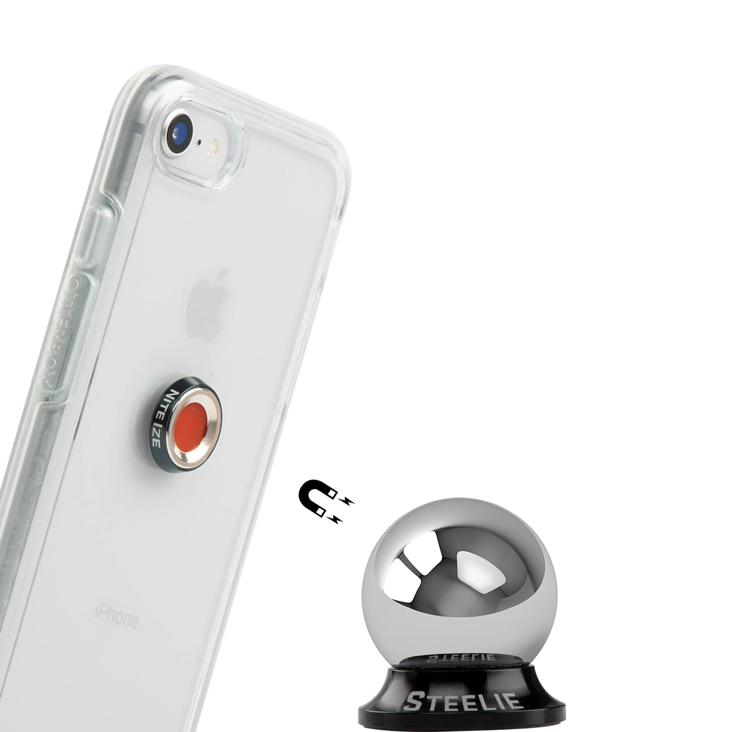 Genuine Steelie Magnetic Car Mount Kit For Mobile Phones - Car Cradle Smartphone - Image 2