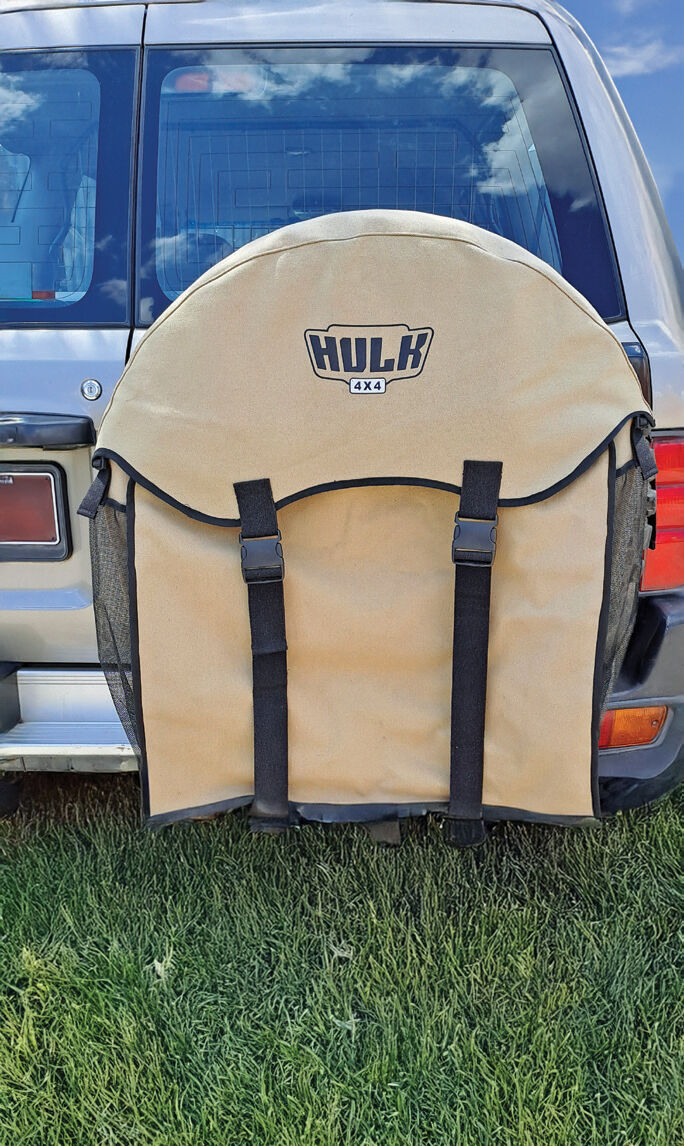 HULK 4X4 Spare Wheel Rubbish / Storage Bag Suits 33-35 inch spare wheel tyre - Image 2