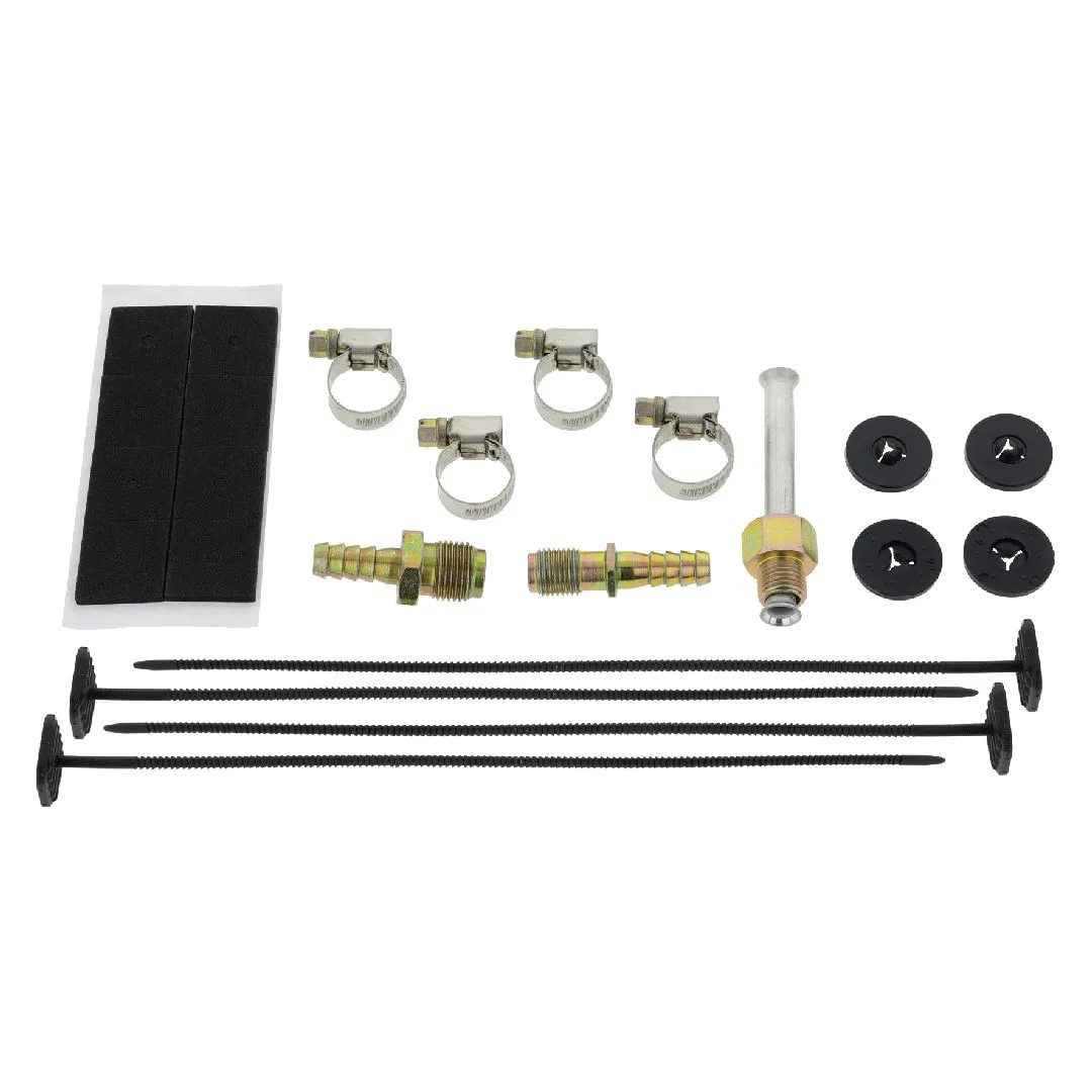 UNIVERSAL TRANSMISSION OIL COOLER KIT 200 X 280 X 19 V8 4WD inc hoses & Fittings - Image 2