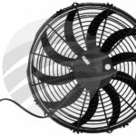 Spal Thermo Fan 14 Inch (350MM) Thermo Fan Skew Blade 12v Puller 1864 CFM