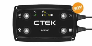 CTEK D250SE DUAL DC DC SOLAR BATTERY CHARGER 12V 12 VOLT DCDC 4X4 AGM LITHIUM CARAVAN