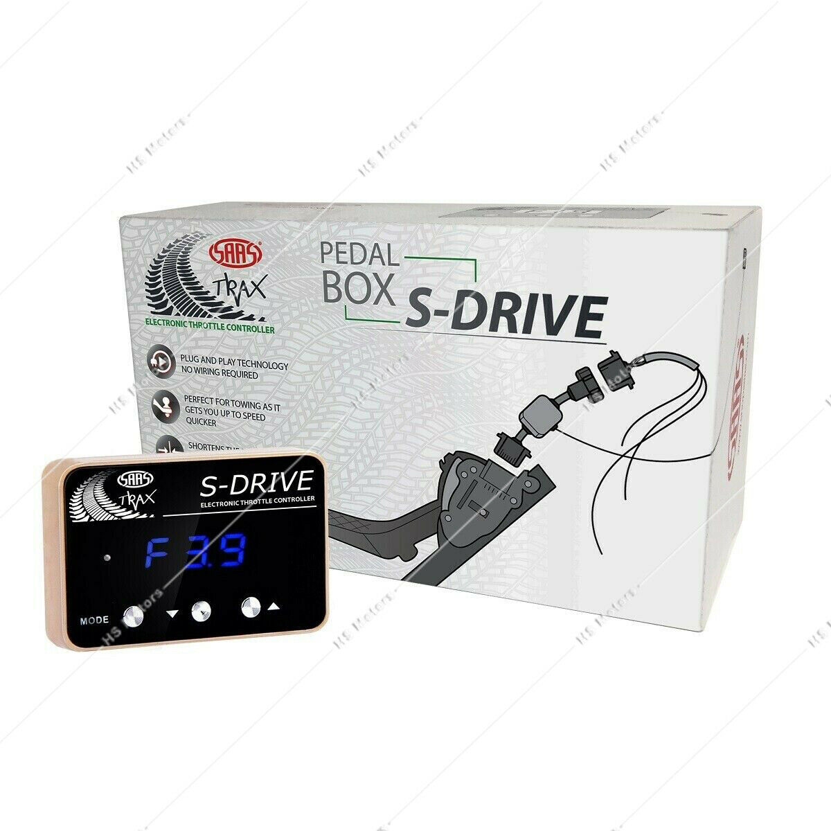 SAAS S-DRIVE Electronic Throttle Controller for Ford Ranger PX PX2 PX3 2011 On-