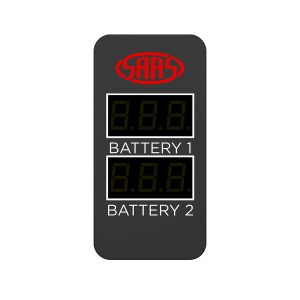 SAAS DUAL VOLT DIGITAL SWITCH GAUGE 8V-18V  Nissan GU Patrol 97-04