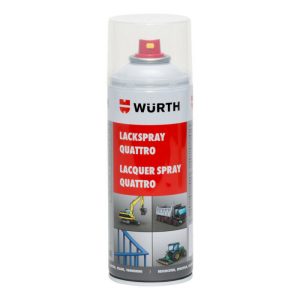 WURTH Quattro Spray Paint Can Corrosion protection Primer Lacquer - WHITE