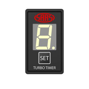 SAAS SG81801 TURBO TIMER DIGITAL SWITCH GAUGE AUTO TOYOTA LANDCRUISER 79 SERIES