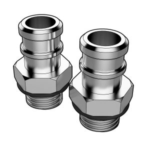 SAAS HF1007 CATCH TANK HOSE FITTING 19MM 3/4 NON PRESSURE (PAIR)