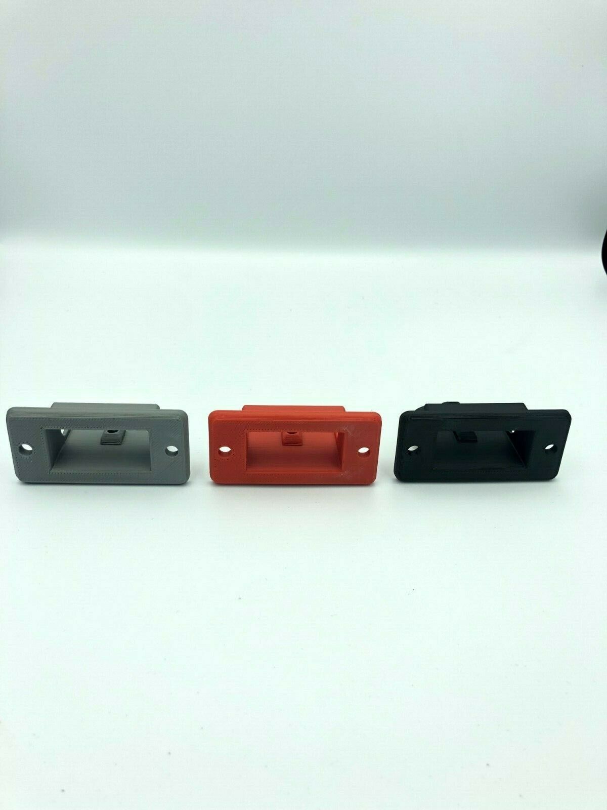 50 Amp Anderson Plug flush Mount Cover bracket panel bolts & RED Anderson multi - Image 4