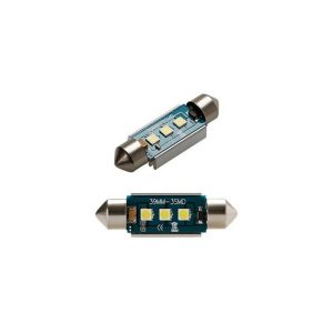 LED Autolamps Cool White 6500K 12V LED Festoon Globe 31mm Long -  FN39W