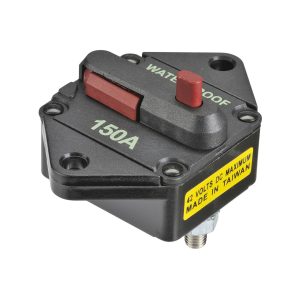 150A AMP Circuit Breaker Panel Flush Mount Manual Reset IP67 W/proof