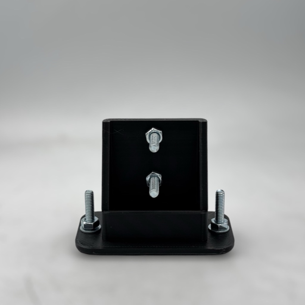 50 Amp Anderson Plug flush Mount Cover Bracket, Flush Panel inc Mounting bolts - Image 2