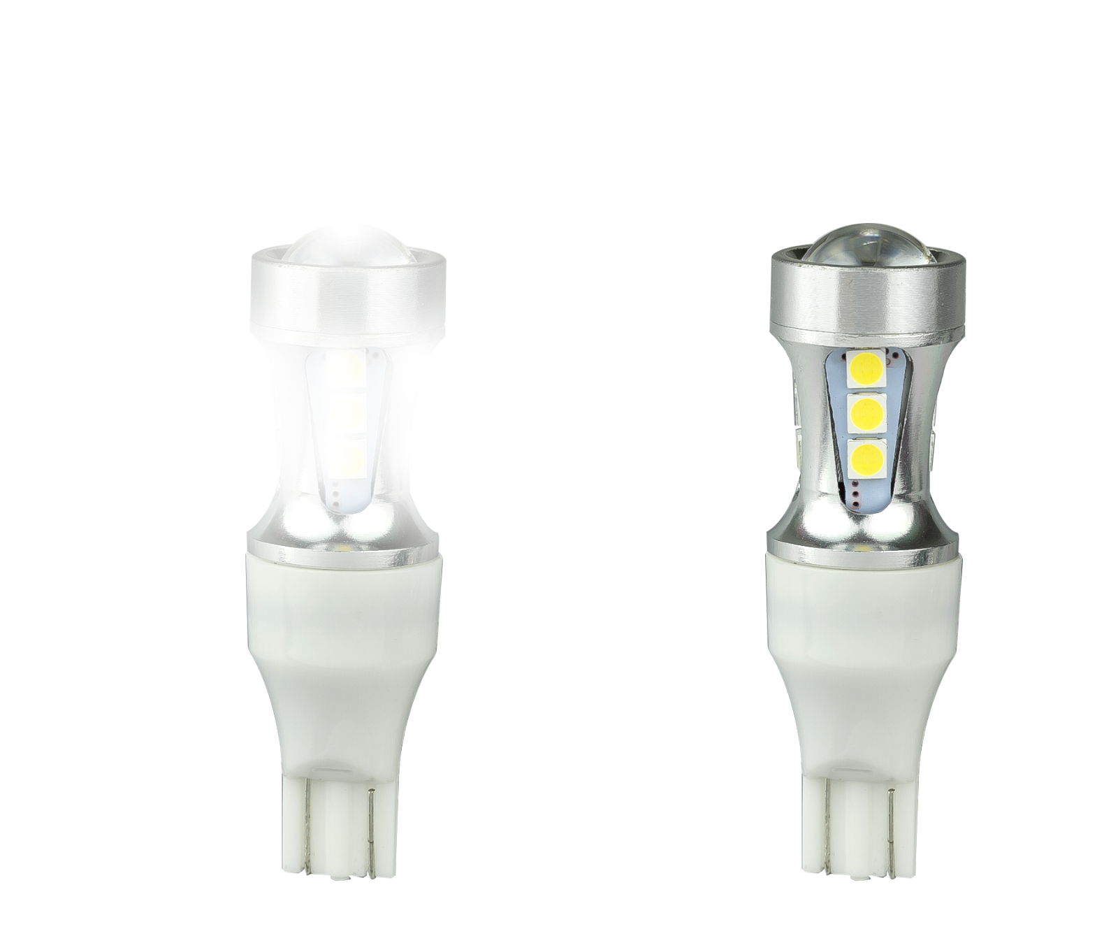 LED Autolamps Cool White 6500K 12/24V LED T15 Wedge Globe - T15WM - Image 5