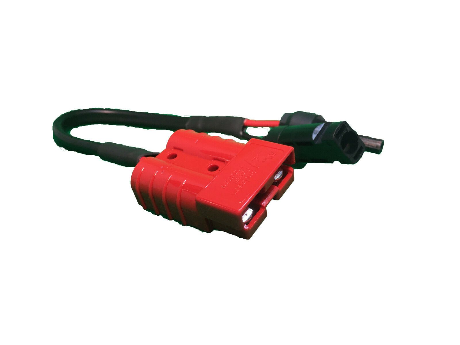 RED ANDERSON PLUG LEAD ADAPTOR TO MC4 SOLAR CONNECTORS 12Volt 6mm Cable - Image 3
