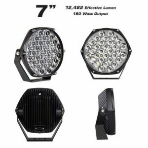 LED AUTOLAMPS  7" 7 INCH  LED TIR OPTICS DRIVING LAMPS LIGHTS