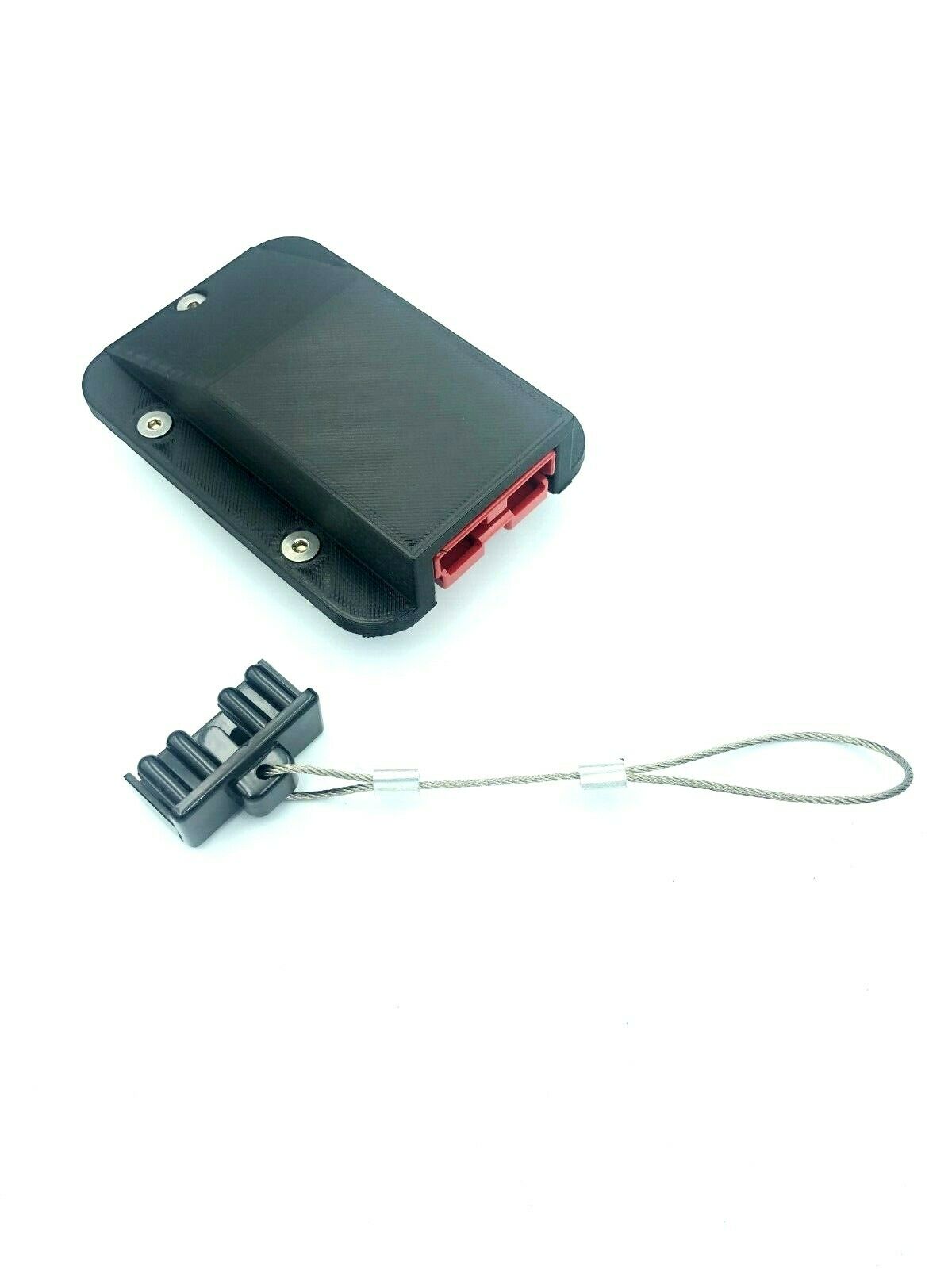 Anderson Plug Surface Mount Panel Kit External inc 50amp Red + DUST CAP