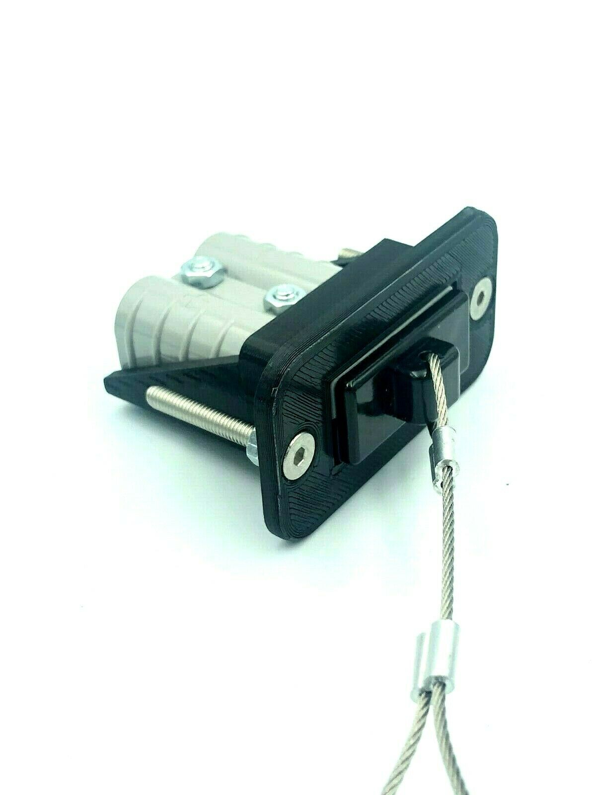 50 Amp Anderson Plug flush Mount Cover Bracket SB50 countersunk bolt holes - Image 8