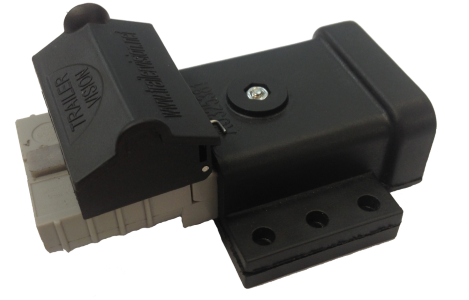 50 AMP ANDERSON PLUG DASH FLUSH MOUNT MOUNTING HOLDER KIT BRACKET DUST CAP COVER - Image 6