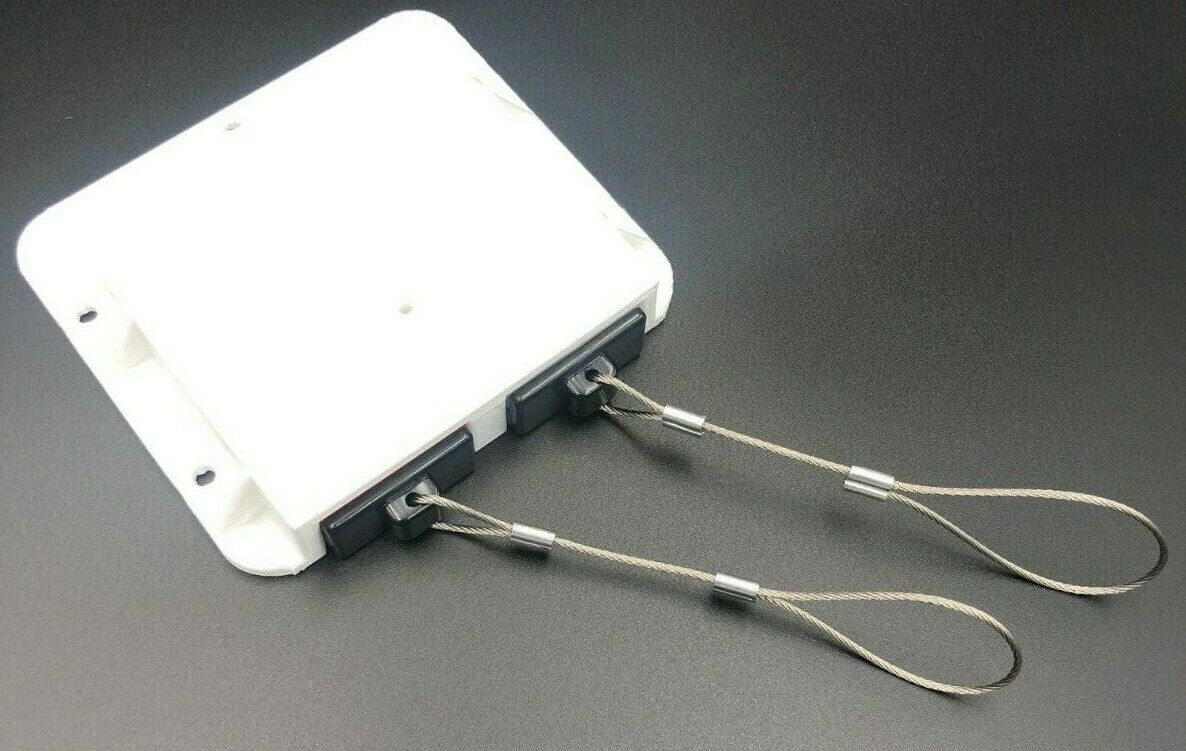 Double Anderson Plug Surface Mount External Kit External inc Bolts Grey + Caps - Image 3