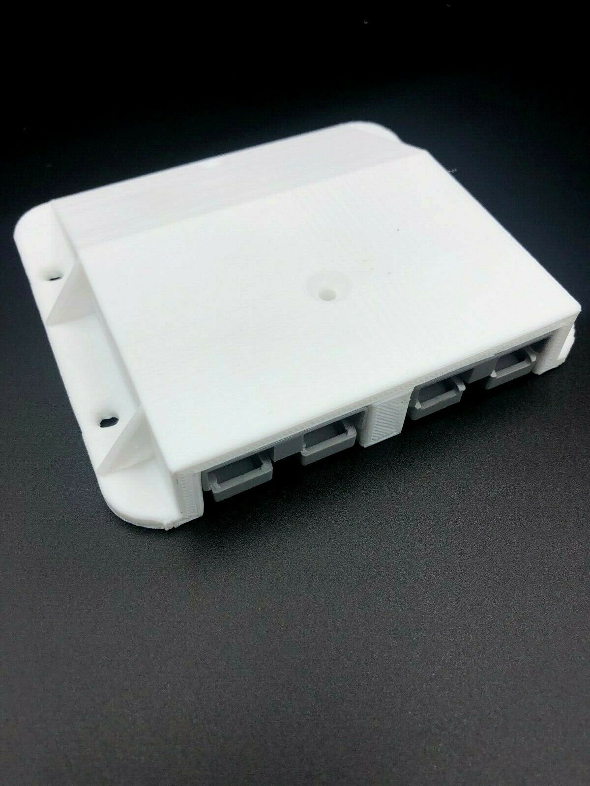 Double Anderson Plug Surface Mount External Kit External inc Bolts Grey + Caps - Image 4