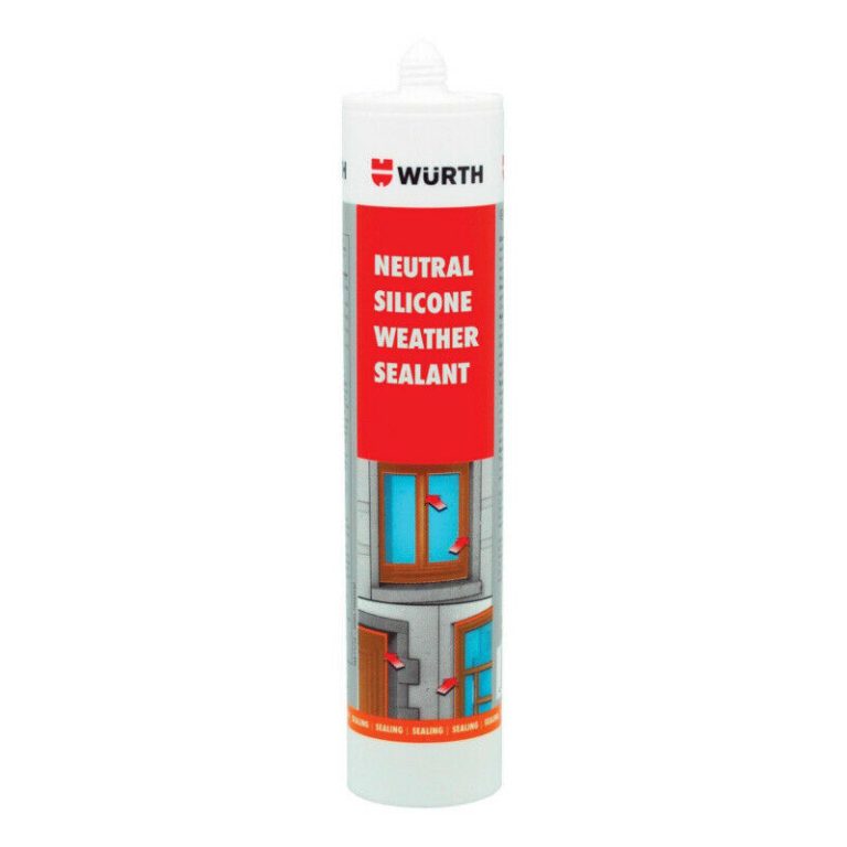 WURTH Caravan Roof and Seam Sealant Neutral Cure Silicone Grey HS
