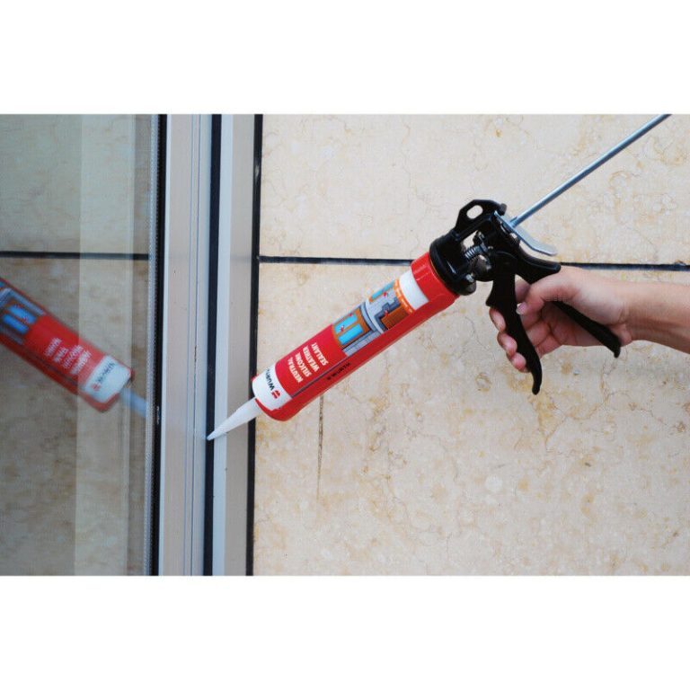 WURTH Caravan Roof and Seam Sealant Neutral Cure Silicone Black HS