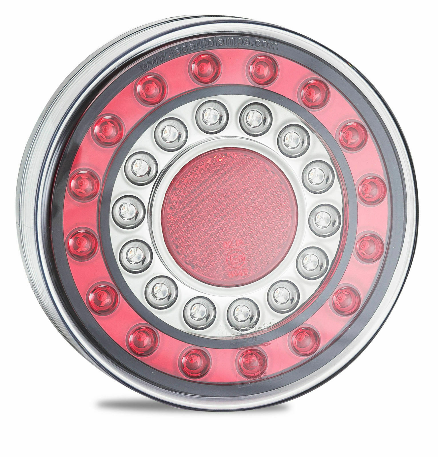 x2 LED Autolamps Maxilamp1XC Stop/Tail/Indicator/Refl 12/24 Volt 4WD Tray Camper - Image 4