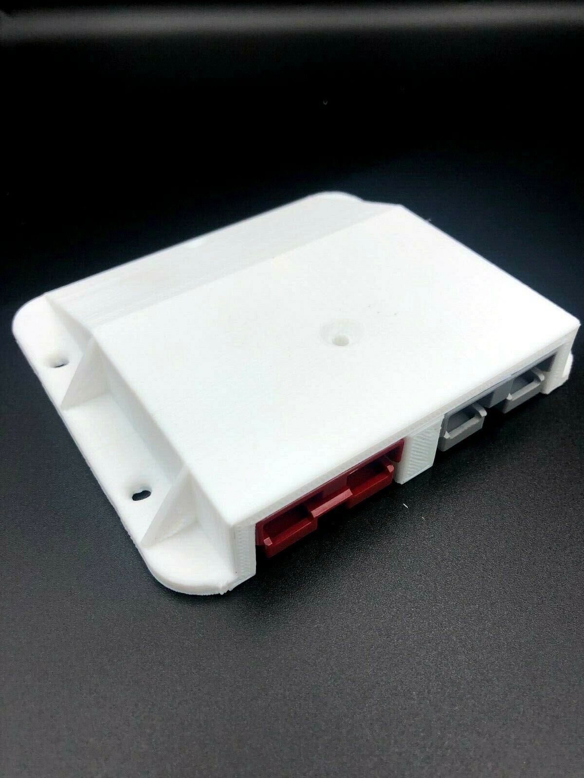 Double Anderson Plug Surface Mount External Kit External Bolts Red & Grey + Caps - Image 3