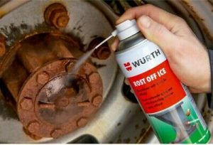 WURTH RUST REMOVER ROST-OFF ICE, High-quality rust remover with cracking effect