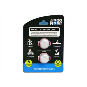 HARD KORR MICRO LED SAFETY LIGHT - Sking, Kayaking, cycling, Hiking Waterproof