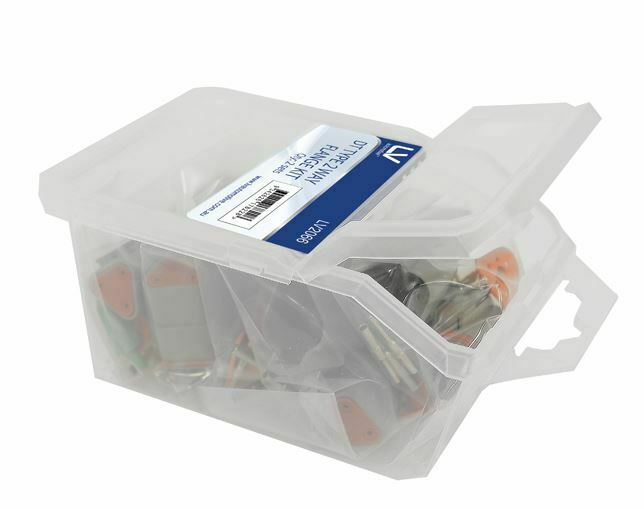 TWIN PACK Deutsch Style 2 pin wall panel flange flush mount kit easy disconnect - Image 4