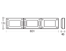 x 2 Narva Jumbo Tail Light LED Rear Indicator, Stop/Tail & Reverse Lamp - Image 3