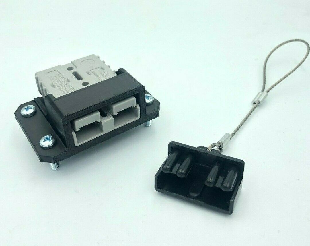 50A Anderson Plug Cover Single Surface Mount Holder SB50 12V 4WD Camping Solar - Image 9
