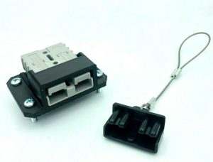 Anderson Plug Cover Single Surface Mount Holder + Grey 50A +Dust Cover 4WD Solar