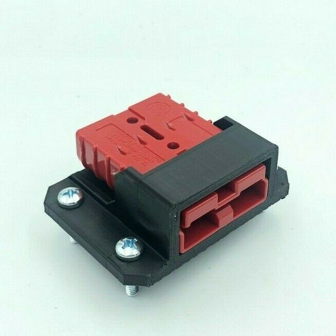 Anderson Plug Cover Single Surface Mount Holder + Grey 50A +Dust Cover