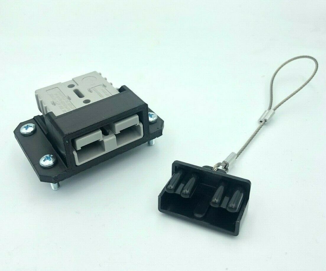 Anderson Plug Cover Single Surface Mount Holder Inc Red 50A+Dust Cover 4WD Solar - Image 11