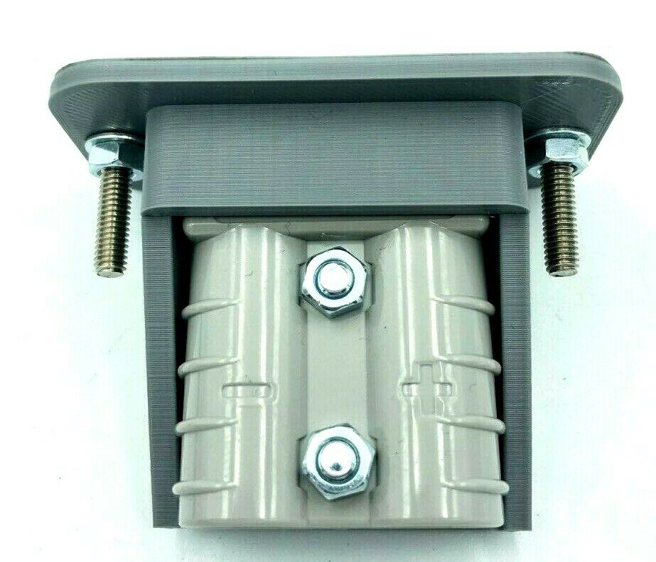 Grey 50 Amp Anderson Plug flush Mount countersunk Mounts + DUST CAP + Gen Plug - Image 5