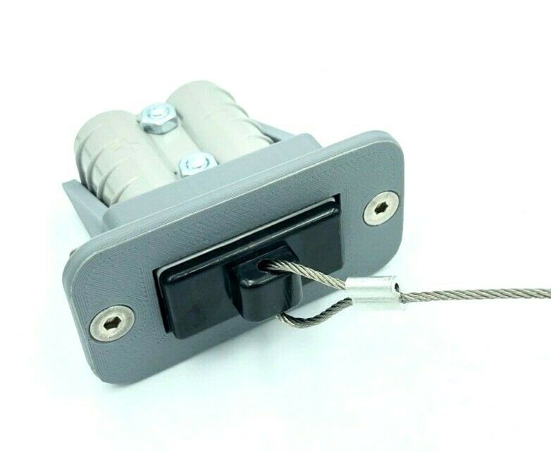 Grey 50 Amp Anderson Plug flush Mount countersunk Mounts + Genuine grey 50amp - Image 5