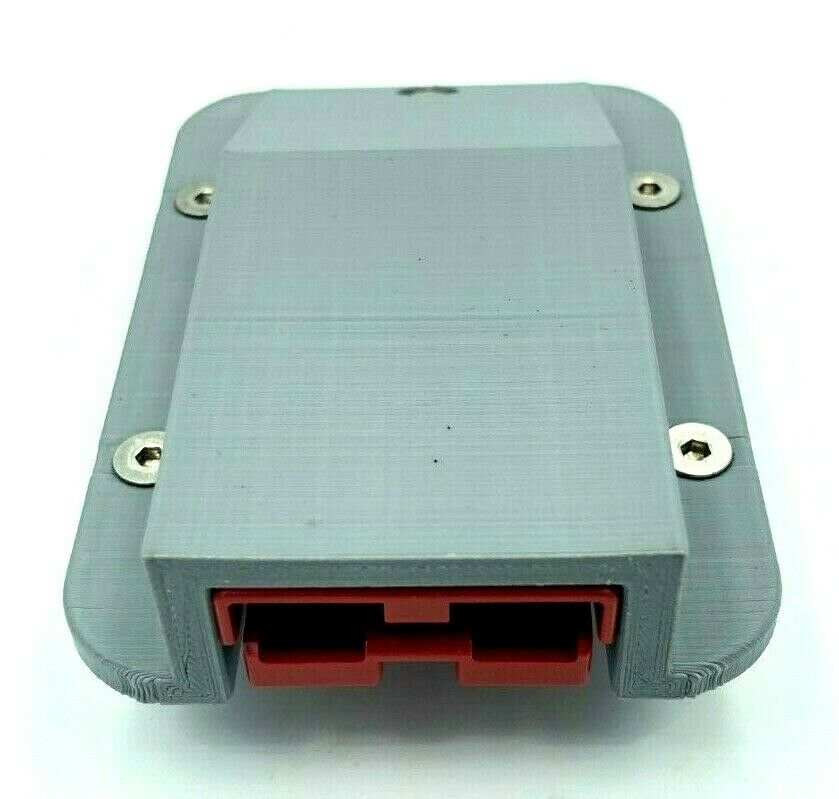 Grey Anderson Plug Flush Mount Panel Kit External inc 50amp Red