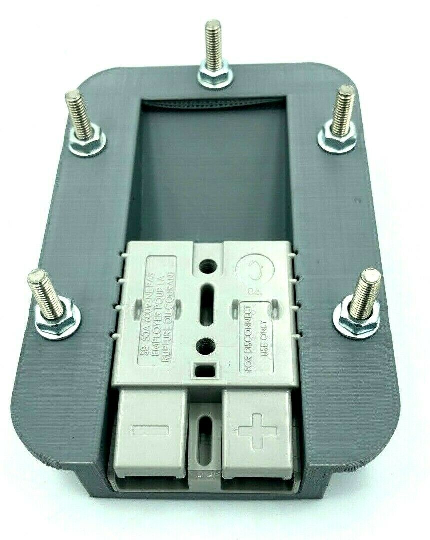 Grey Anderson Plug Surface Mount Panel Kit External 50 Amp Caravan Canopy Camper - Image 5