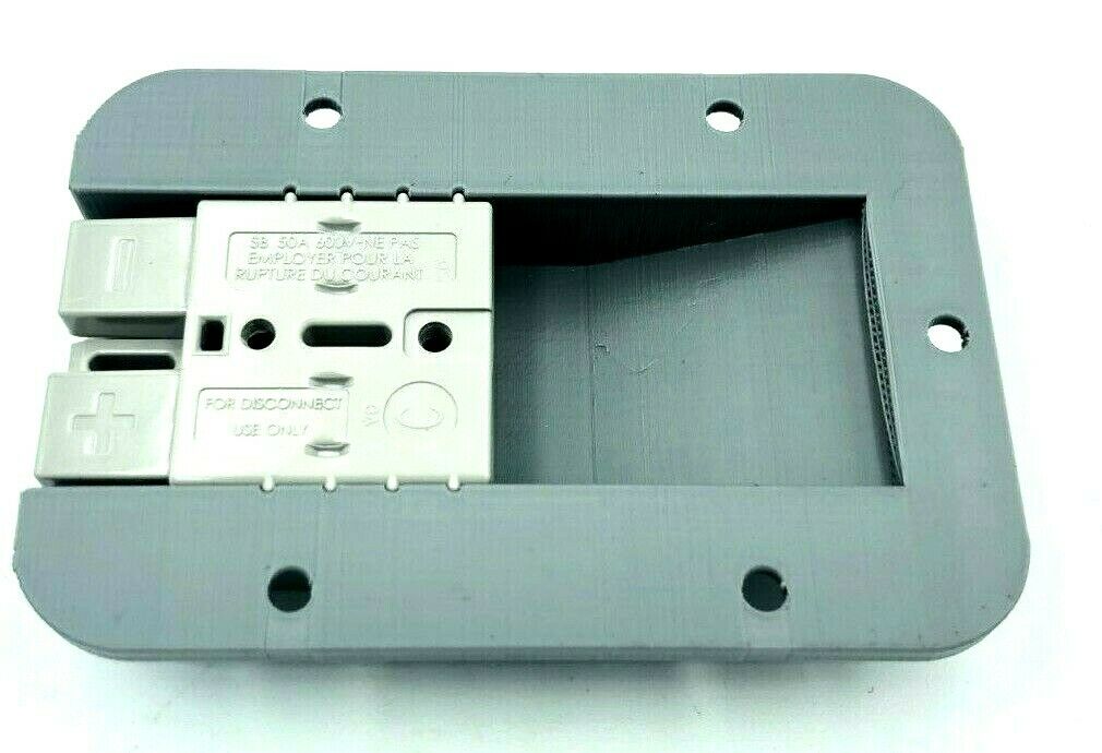 Grey Anderson Plug Surface Mount Panel Kit External Caravan, Canopy + 50amp Grey - Image 4