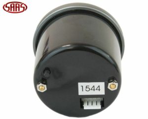 SAAS Oil Pressure Gauge Black Face Dial 52mm Multi Colour + Sender & Fitting Kit - Image 5