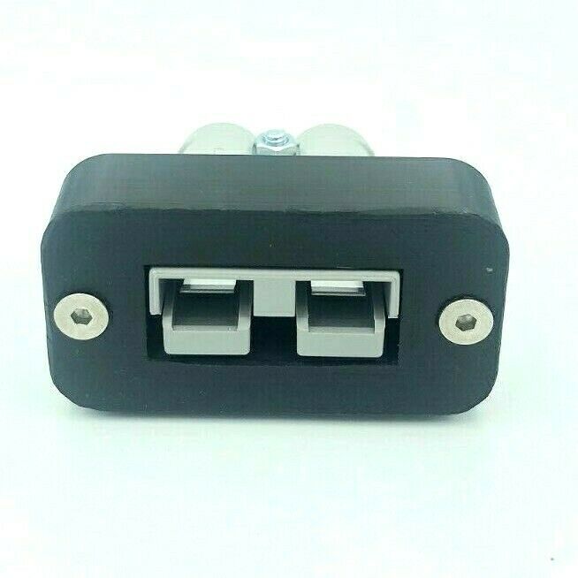 50 Amp shallow space Anderson Plug flush Mount Cover Bracket SB50 inc Grey + Cap - Image 4