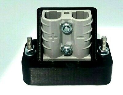 50 Amp shallow space Anderson Plug flush Mount Cover Bracket SB50 inc Grey + Cap - Image 5