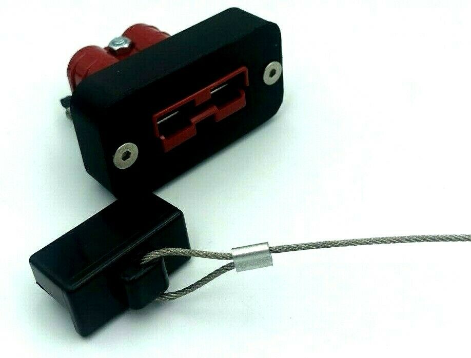 50 Amp shallow space Anderson Plug flush Mount Cover Bracket SB50 plus Red Plug - Image 6