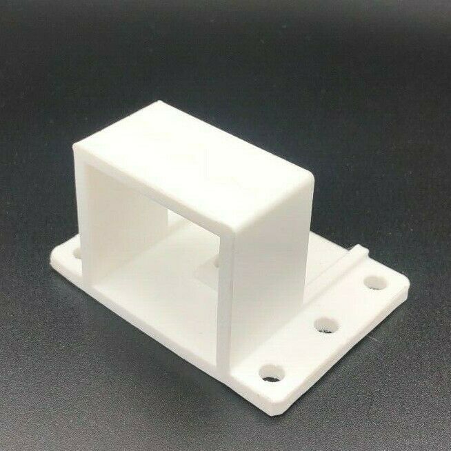 SB50 Amp Anderson Plug Twin Dual Surface Mount Cover Housing bracket panel White - Image 3